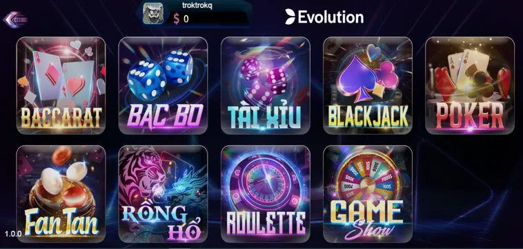 Evolution Live Tại 789Club Nền Tảng Casino Trực Tuyến Chuẩn Âu Mỹ Năm 2026