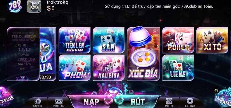 Game Bài 789Club Trải Nghiệm Đẳng Cấp Casino Quốc Tế Với Tỷ Lệ Thưởng Cực Cao