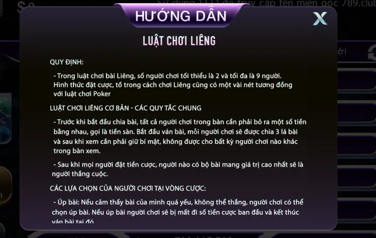 Chiến Thuật Chơi Liêng Tại 789Club Để Đạt Tỷ Lệ Thắng Tuyệt Đối Cho Bạn