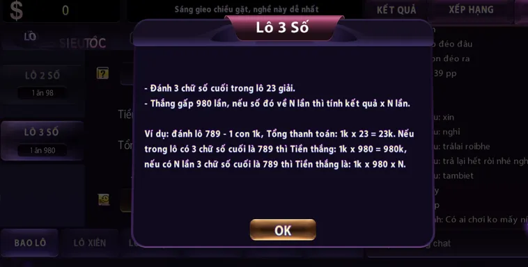 Khám Phá Ngay Sân Chơi Lô Đề Siêu Tốc Tại 789Club Với Tỷ Lệ Ăn Thưởng 1 Ăn 99