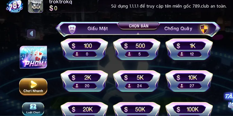 Phỏm Tại 789Club Đỉnh Cao Đấu Trí Và Nghệ Thuật Săn Thưởng Trực Tuyến
