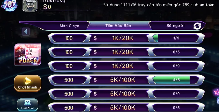 Phân Tích Chiến Thuật Poker Tại 789Club Cho Những Tay Chơi Chuyên Nghiệp
