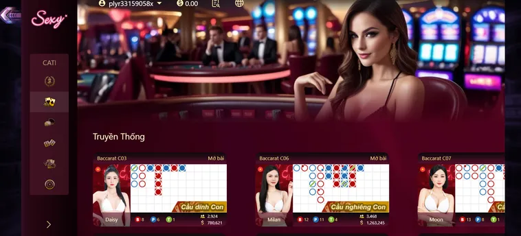 Sexy Gaming Live Tại 789Club Không Gian Casino Giải Trí Đỉnh Cao Năm 2026